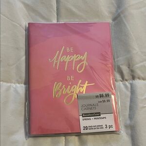 Recollections Pink and Gold Inspirational Journal Set